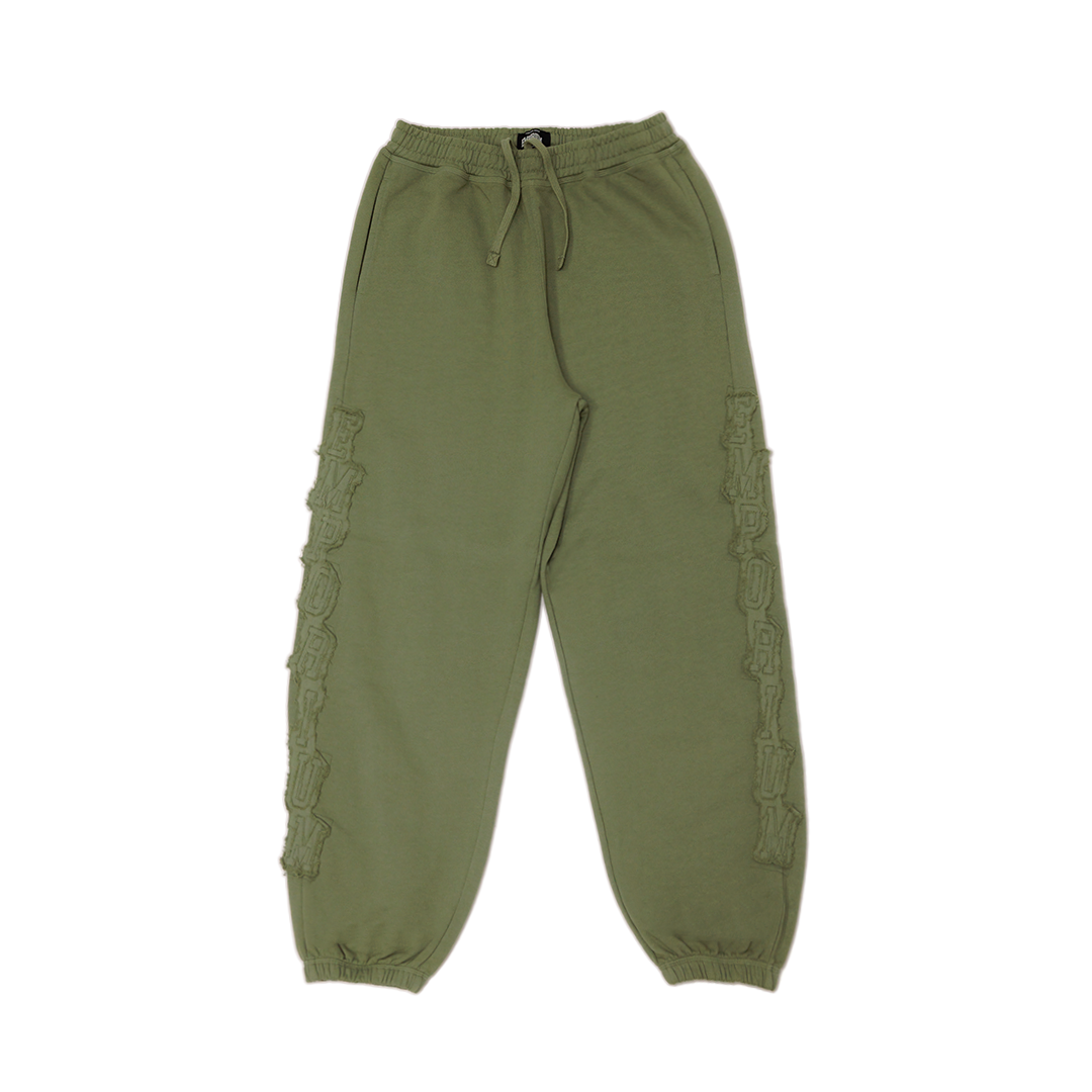 Applique Logo Sweatpant - Khaki