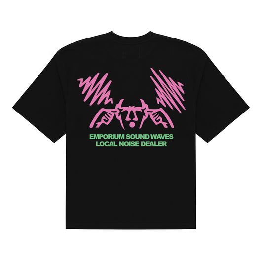 Sound Waves Tee - Black