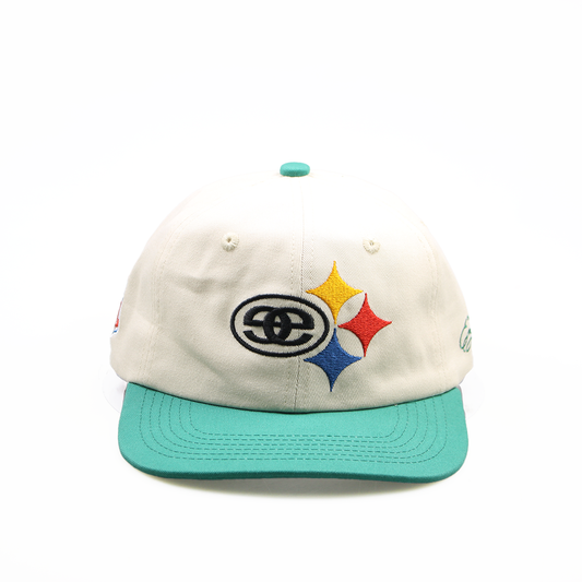 Tri Hypo Logo Cap x Steelers - Ecru/Green