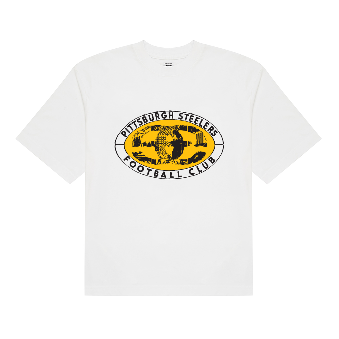 Historic Logo Tee x Steelers - White