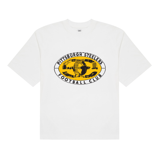 Historic Logo Tee x Steelers - White