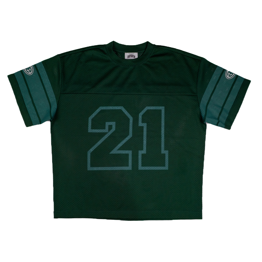 Mesh Jersey - Forest Green