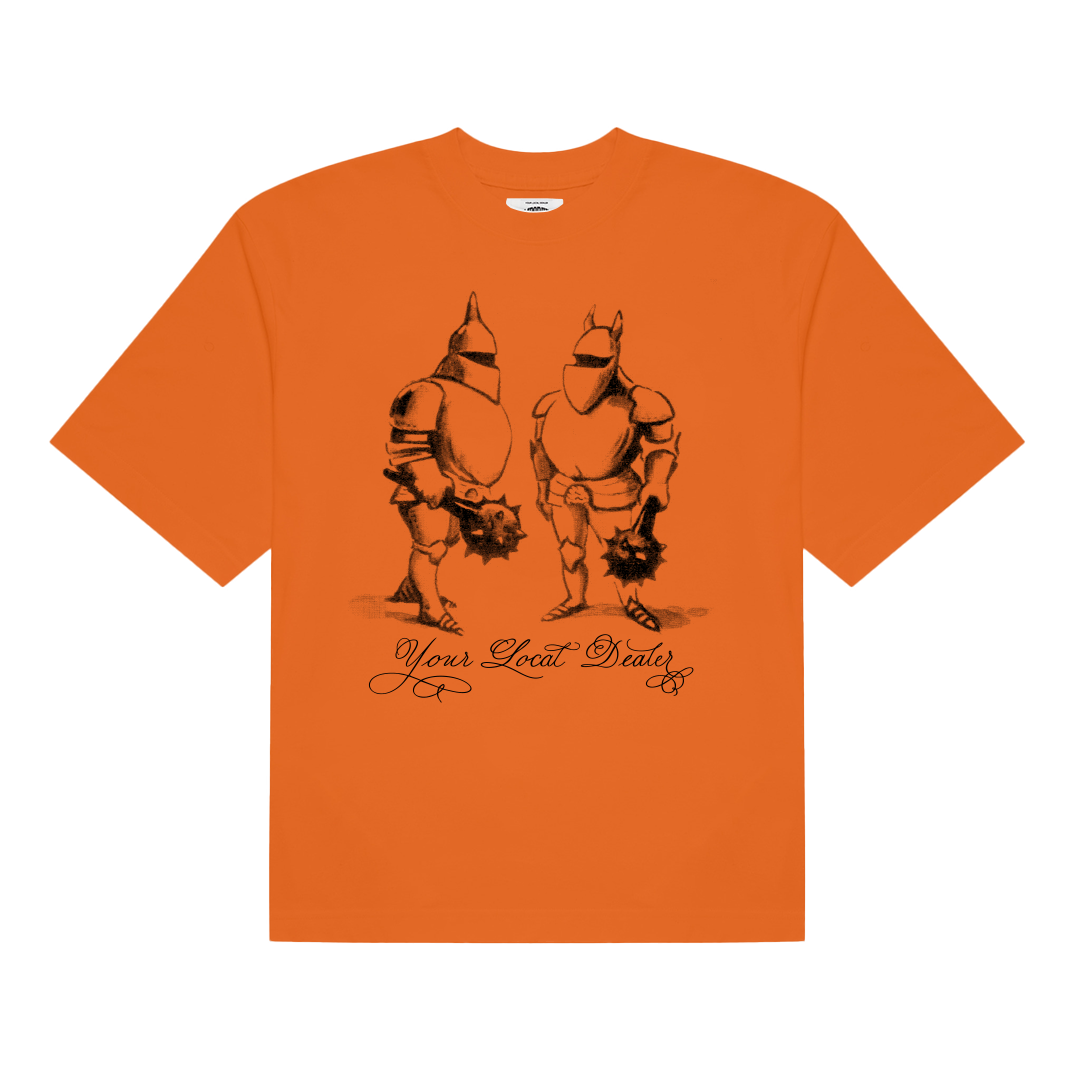 Armour Logo Tee - Orange
