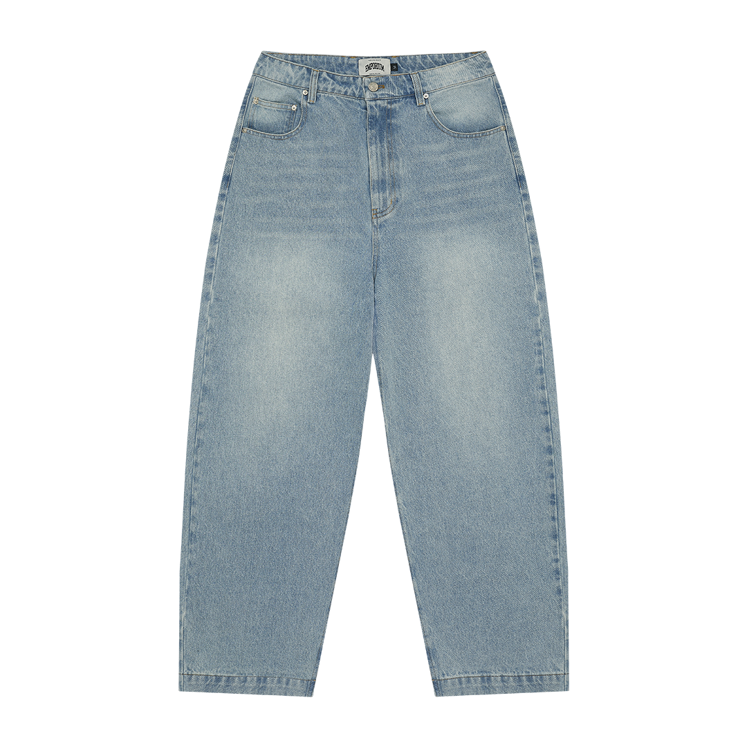 Stitch Logo Denims - Light Wash