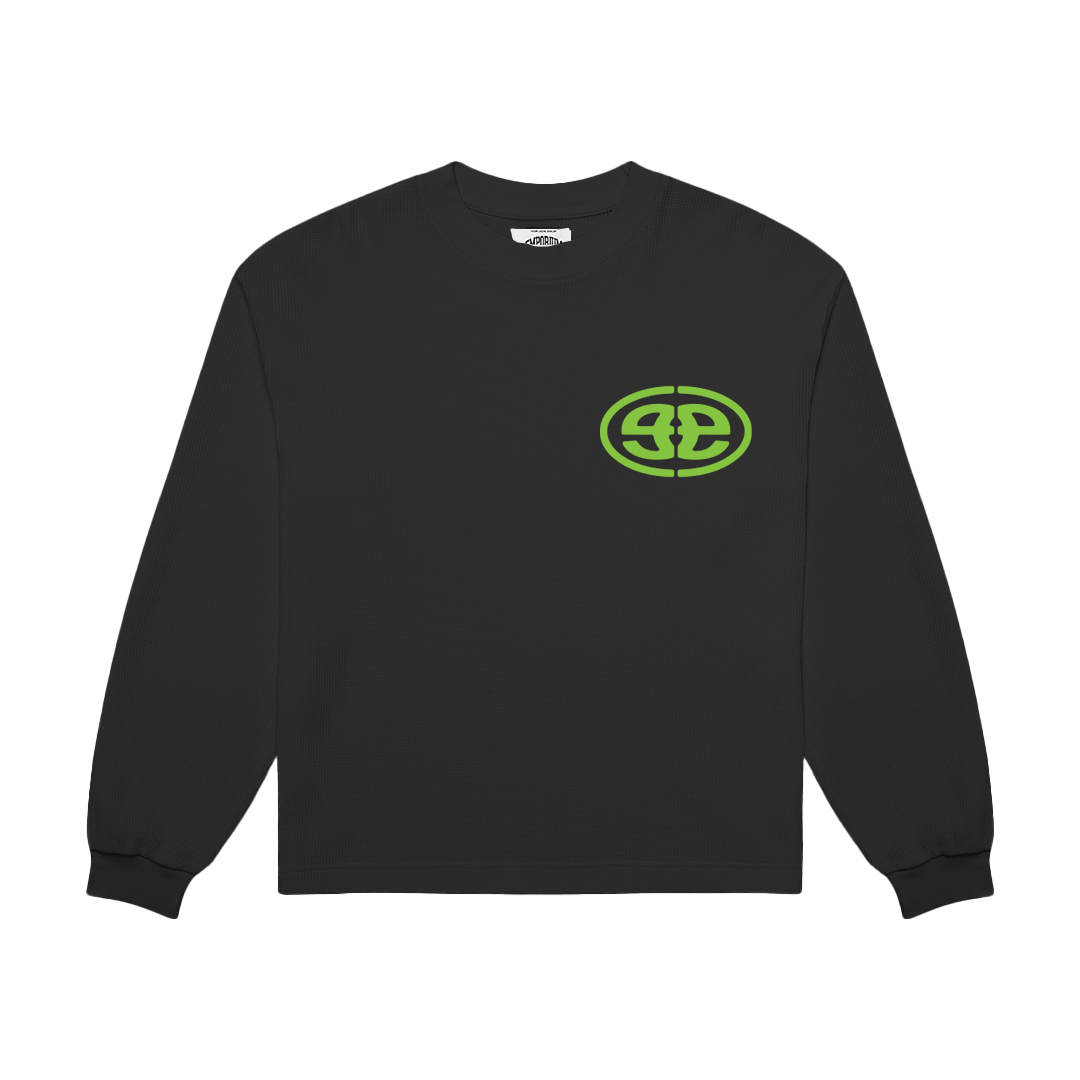 Stamp Logo Waffle - Faded Black