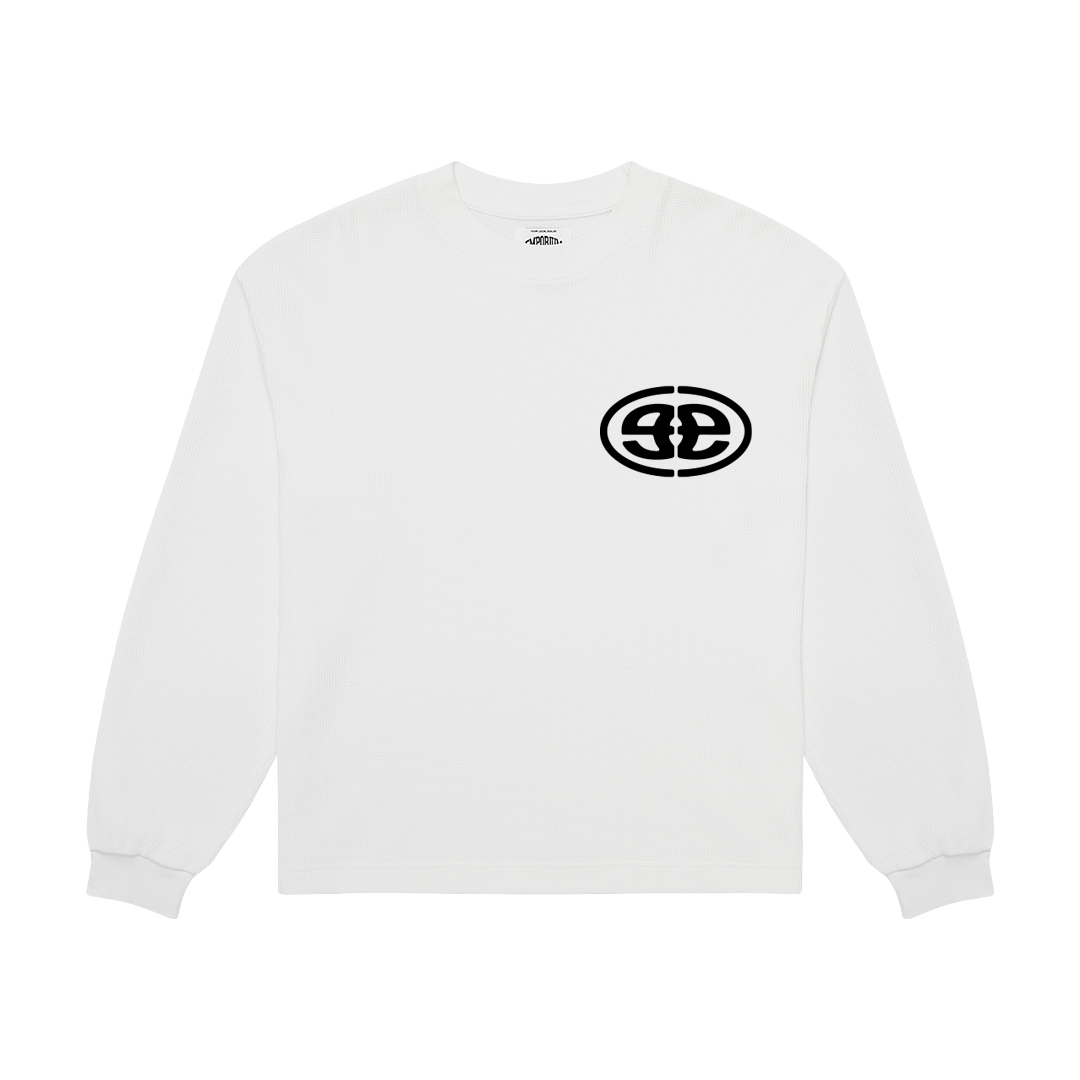 Stamp Logo Waffle - White