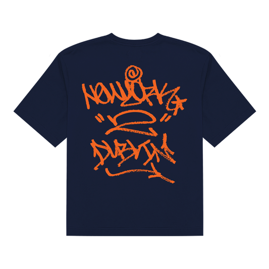 NYC 2 Dublin Tee x Brigade - Navy