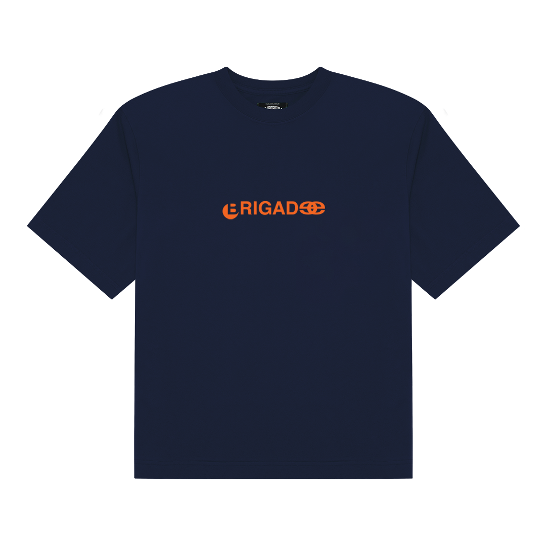 NYC 2 Dublin Tee x Brigade - Navy