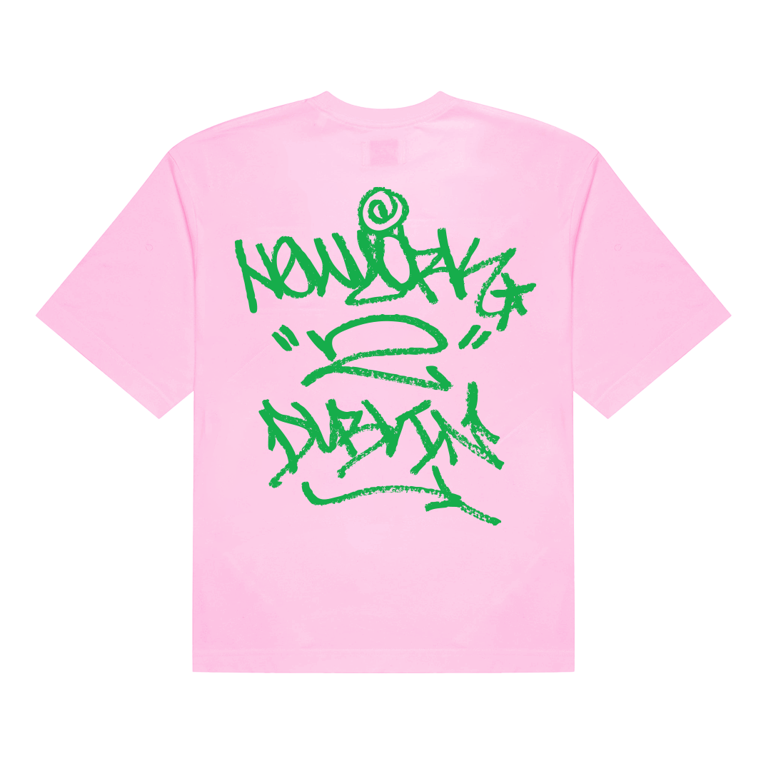 NYC 2 Dublin Tee x Brigade - Pink