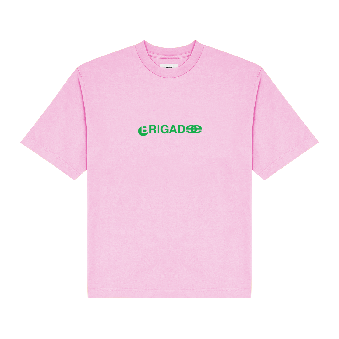 NYC 2 Dublin Tee x Brigade - Pink