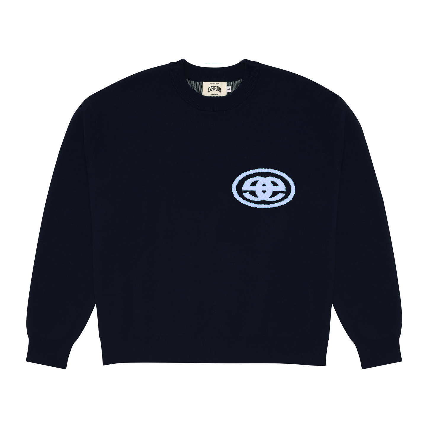 EE Logo Knit - Navy