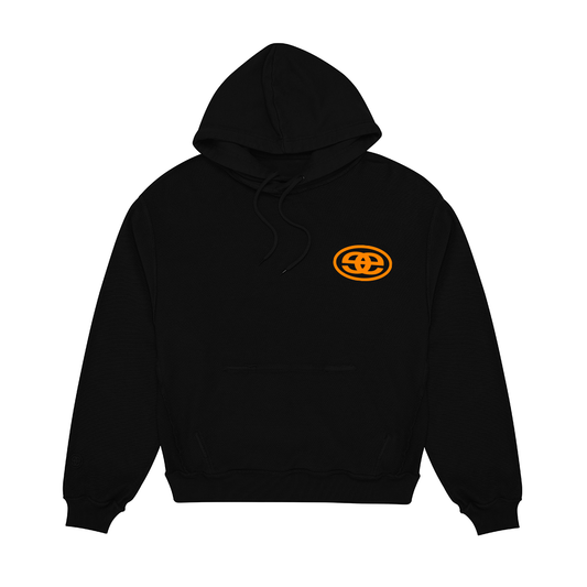 Reversible Arc Logo Hoodie - Black