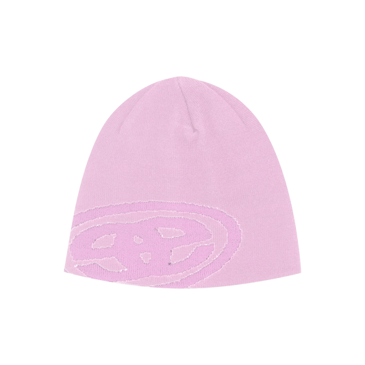 Overlap Logo Beanie - Pink
