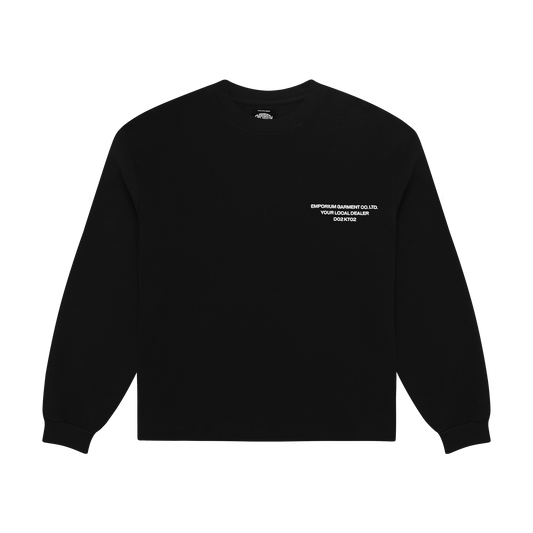 Script Logo Waffle - Black