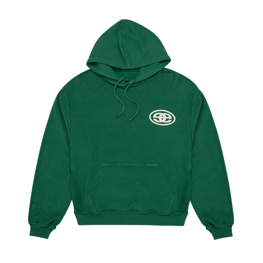 Reversible Arc Logo Hoodie - Faded Evergreen