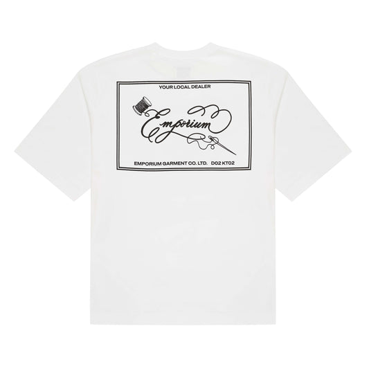 Label Pocket Tee - White