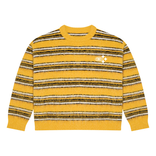 Stripe Mohair Knit x Steelers - Yellow