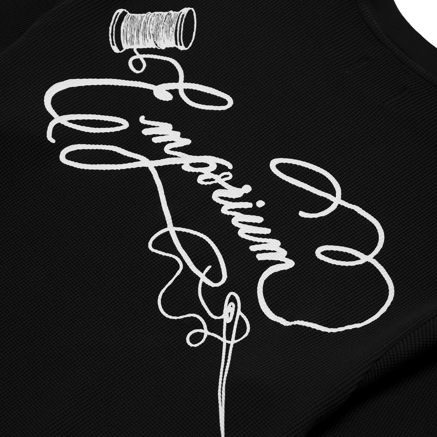 Script Logo Waffle - Black