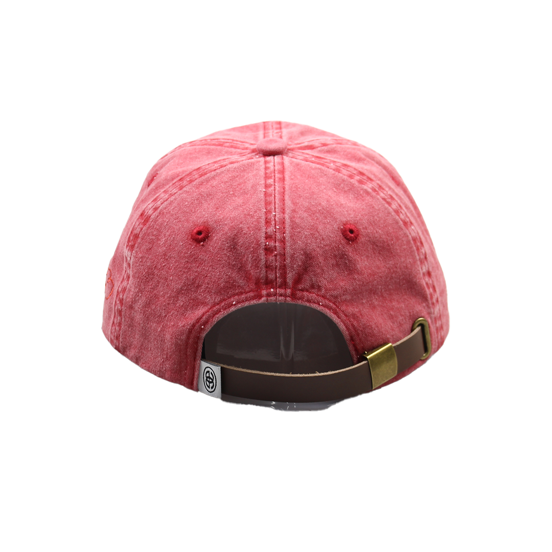 Applique Logo Cap - Faded Red