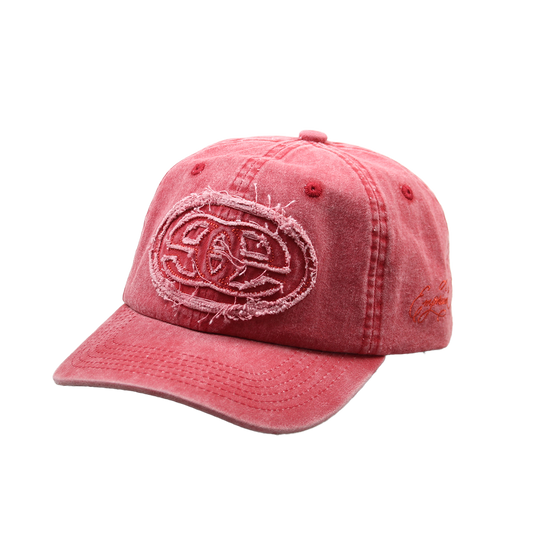 Applique Logo Cap - Faded Red