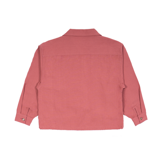 Drill Pullover - Washed Red