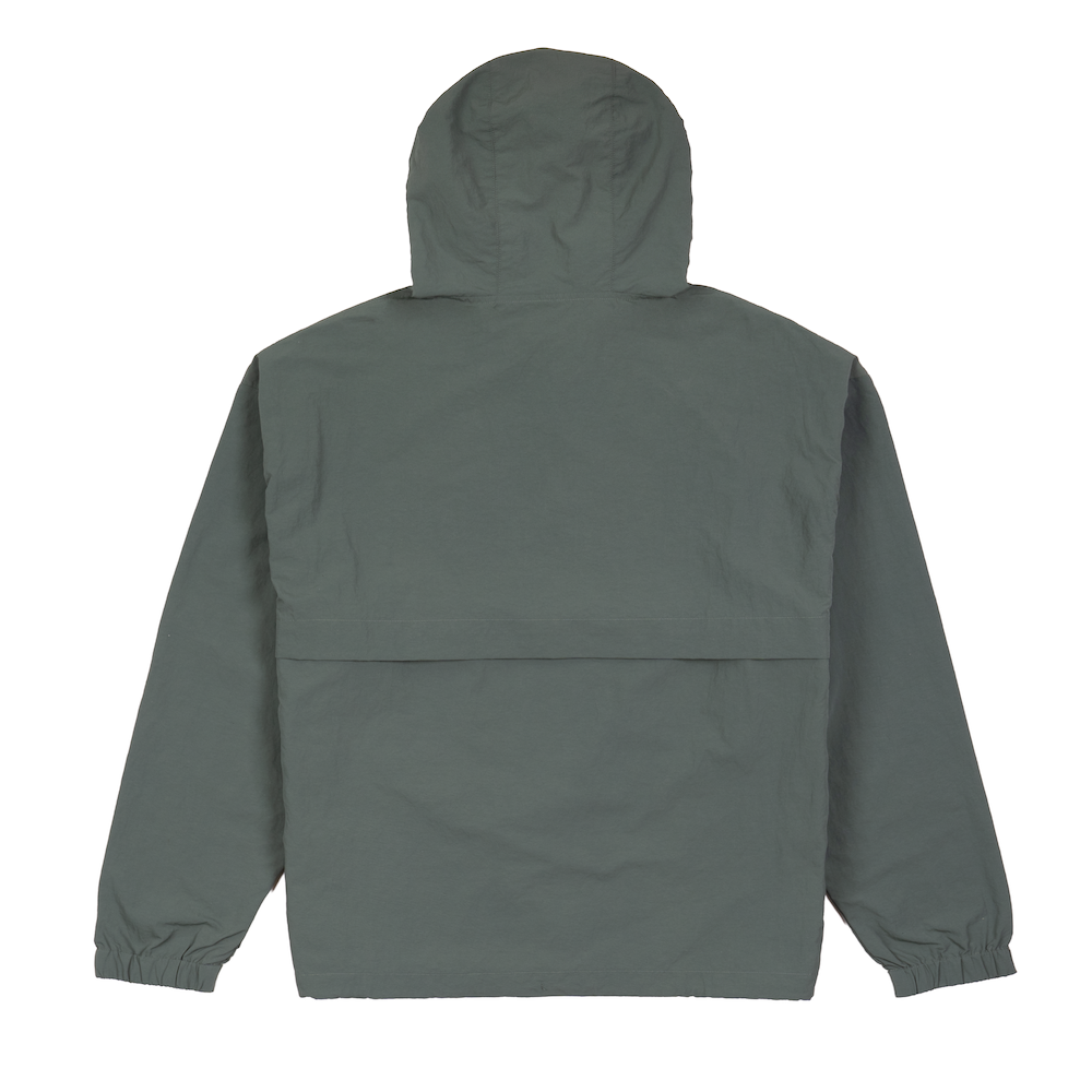Nylon Packable Anorak - Deep Green