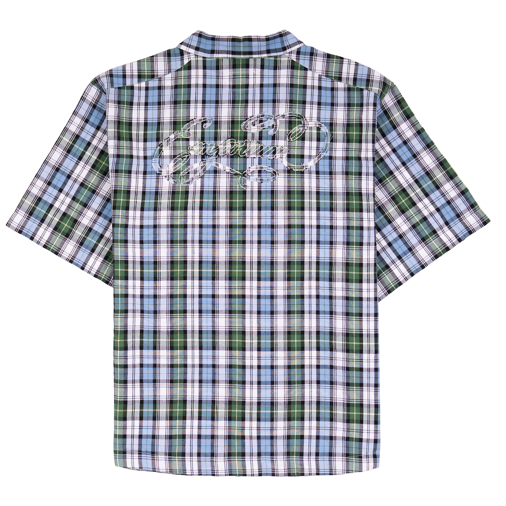 Script Logo Shortsleeve - Blue/Green