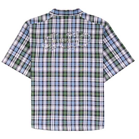Script Logo Shortsleeve - Blue/Green