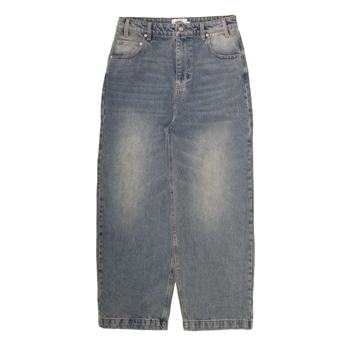 Stitch Logo Denim - Dirty Blue