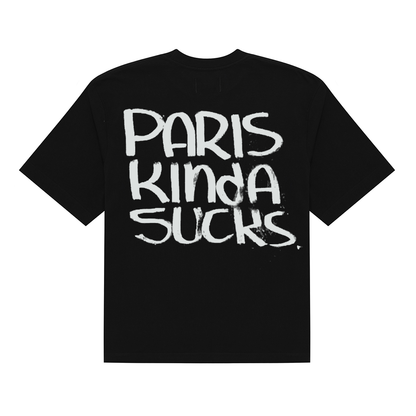 Paris Kinda Sucks Tee - Black