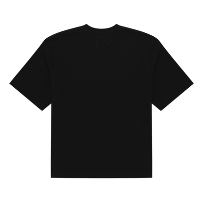 Overprint Logo Tee - Black