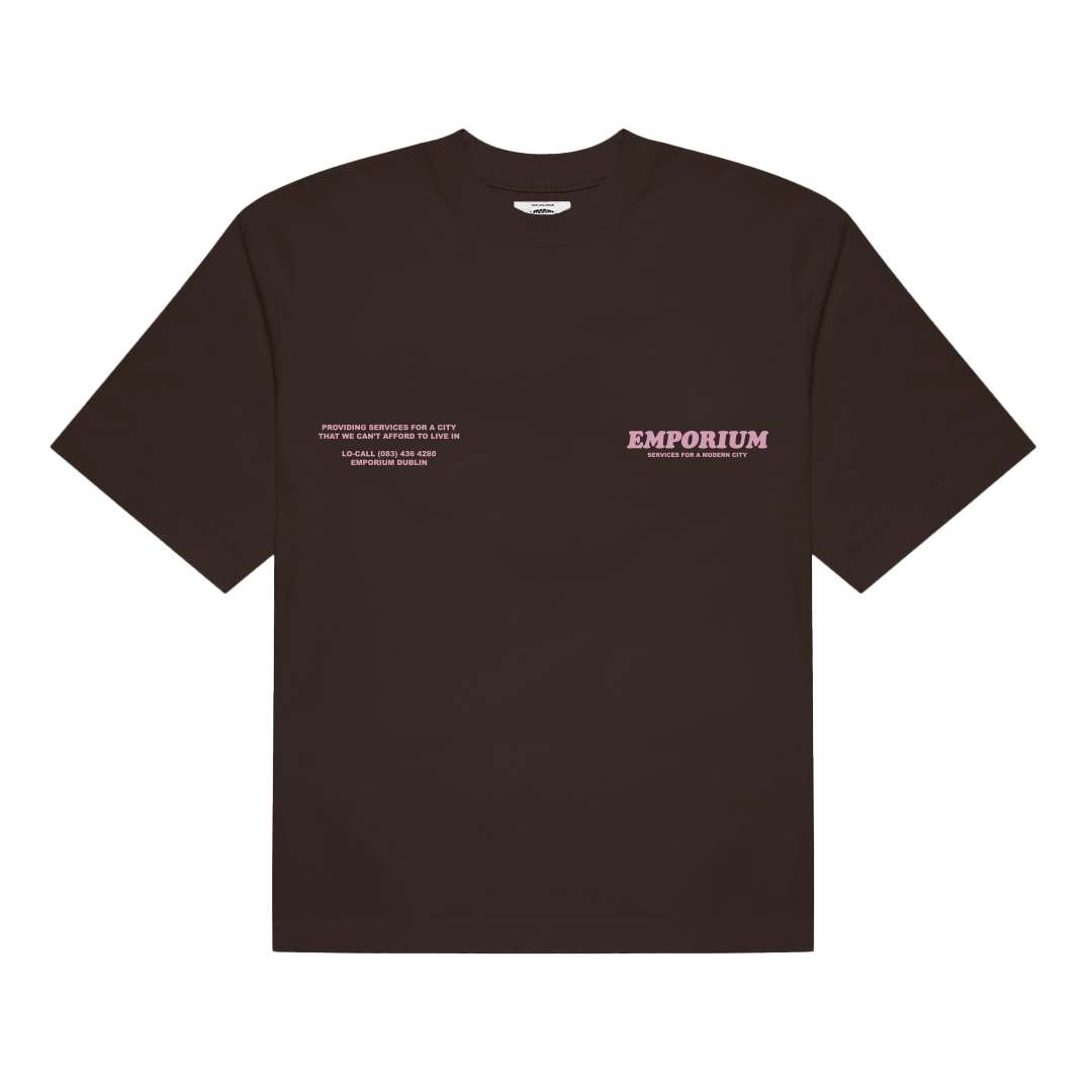 Services Tee - Brown