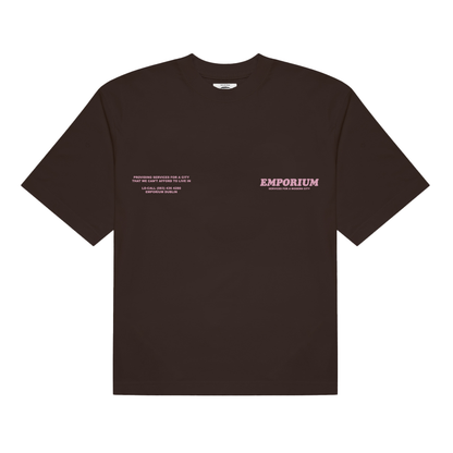 Services Tee - Brown
