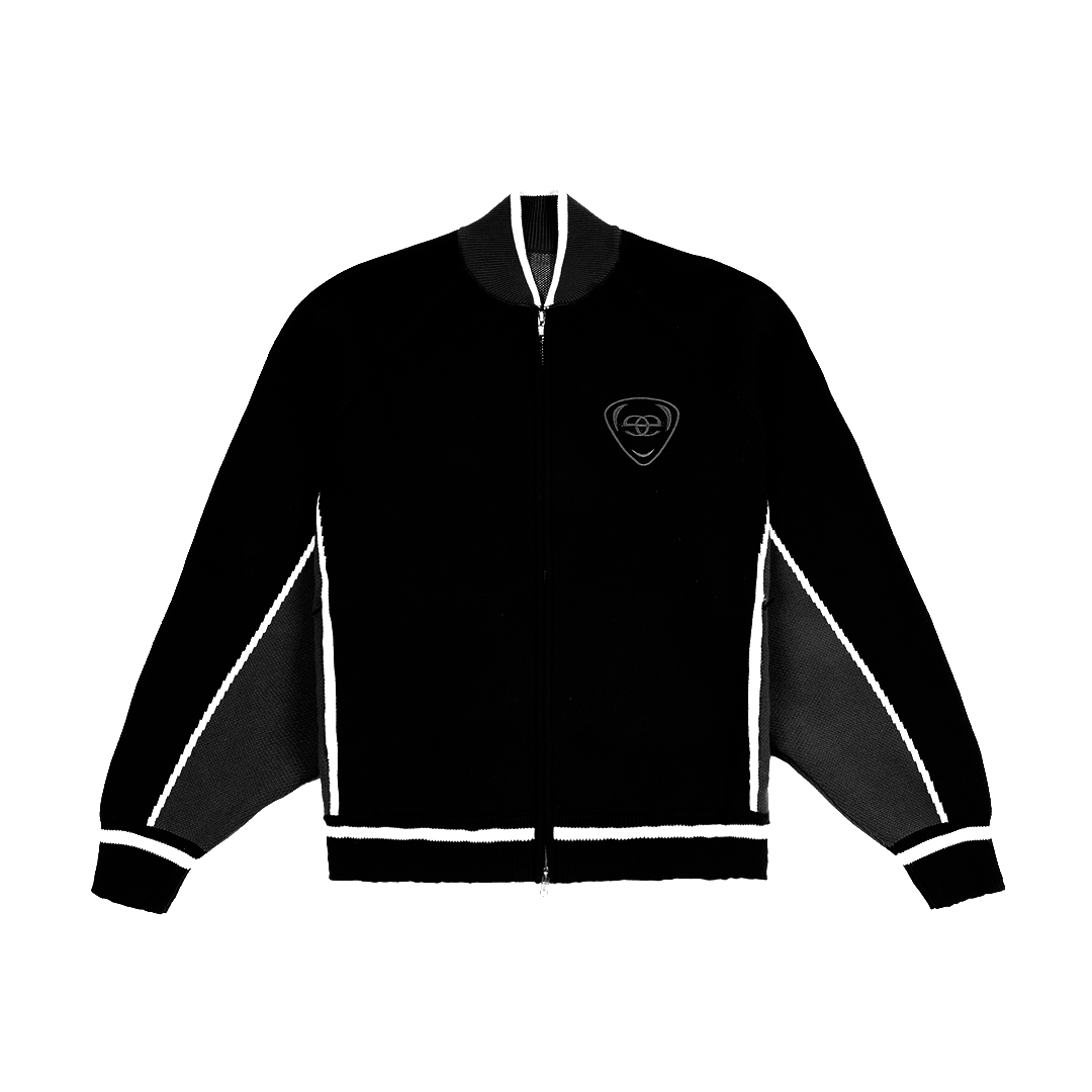 Boca Zip Knit - Black