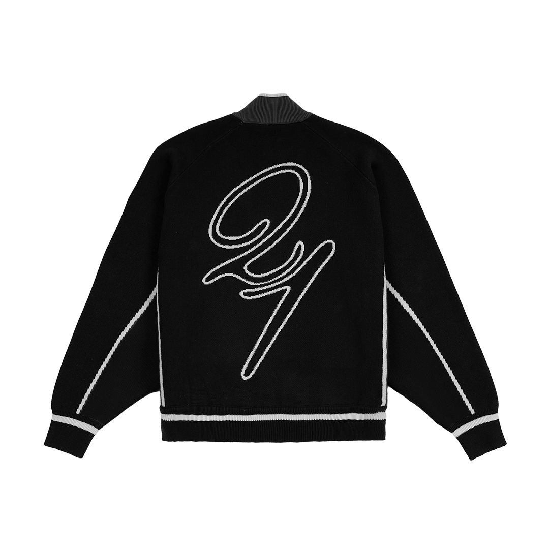 Boca Zip Knit - Black
