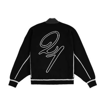 Boca Zip Knit - Black