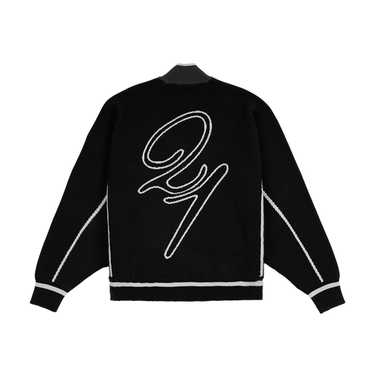 Boca Zip Knit - Black