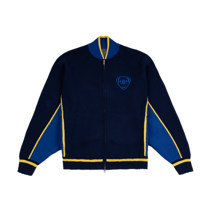 Boca Zip Knit - Navy