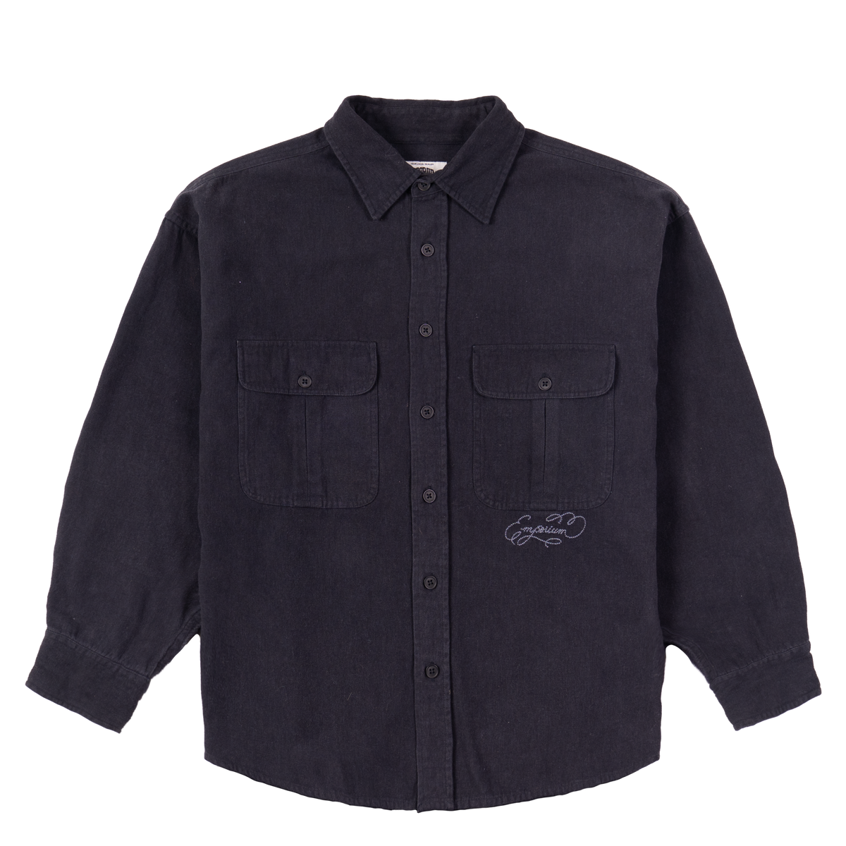 Chamois Shirt - Washed Black