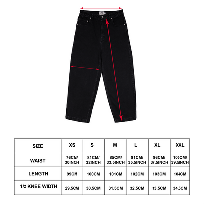 Stitch Logo Denim V2 - Vintage Black