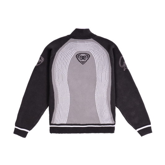 E90 Zip Knit - Cool Grey/Charcoal