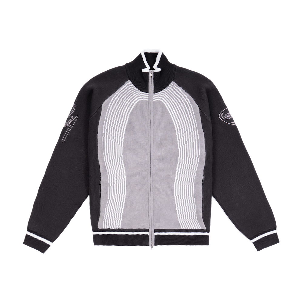 E90 Zip Knit - Cool Grey/Charcoal