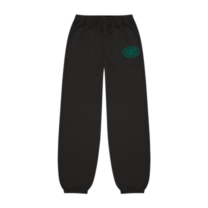 EE Logo Sweats - Faded Black