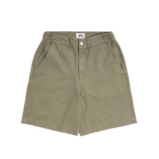 Double Pocket Shorts - Khaki Green