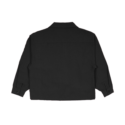 Drill Pullover - Washed Black