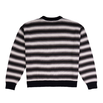 Fisherman Stripe Knit - Black/White