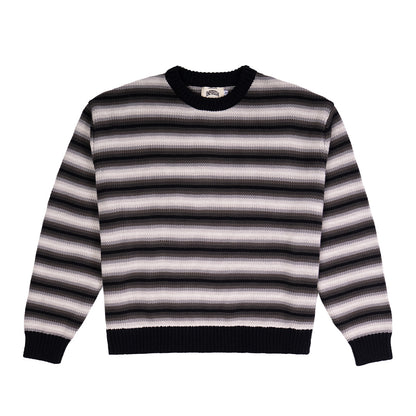 Fisherman Stripe Knit - Black/White