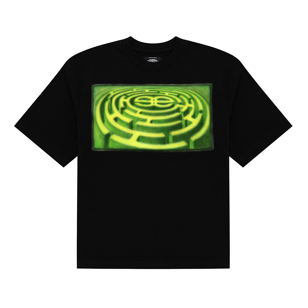 Maze Tee - Black