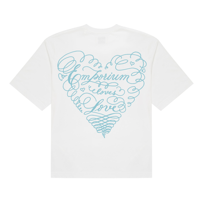 Loves Love Tee - White