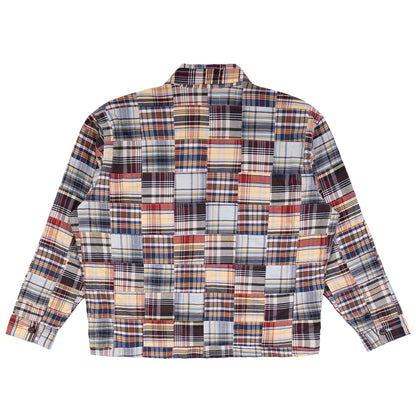 Madras Zip Shirt - Cream